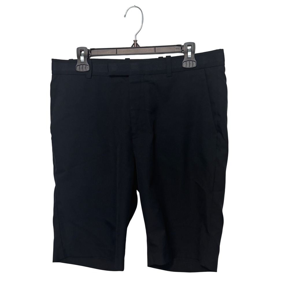 G/FORE Shorts Men 32 Dark Navy Golf Flat Front Performance Chino Lightweight